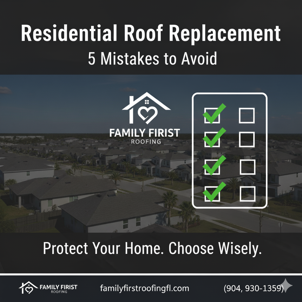 5 Roof Replacement Mistakes To Avoid
