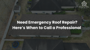 Emergency Roof Repair Services