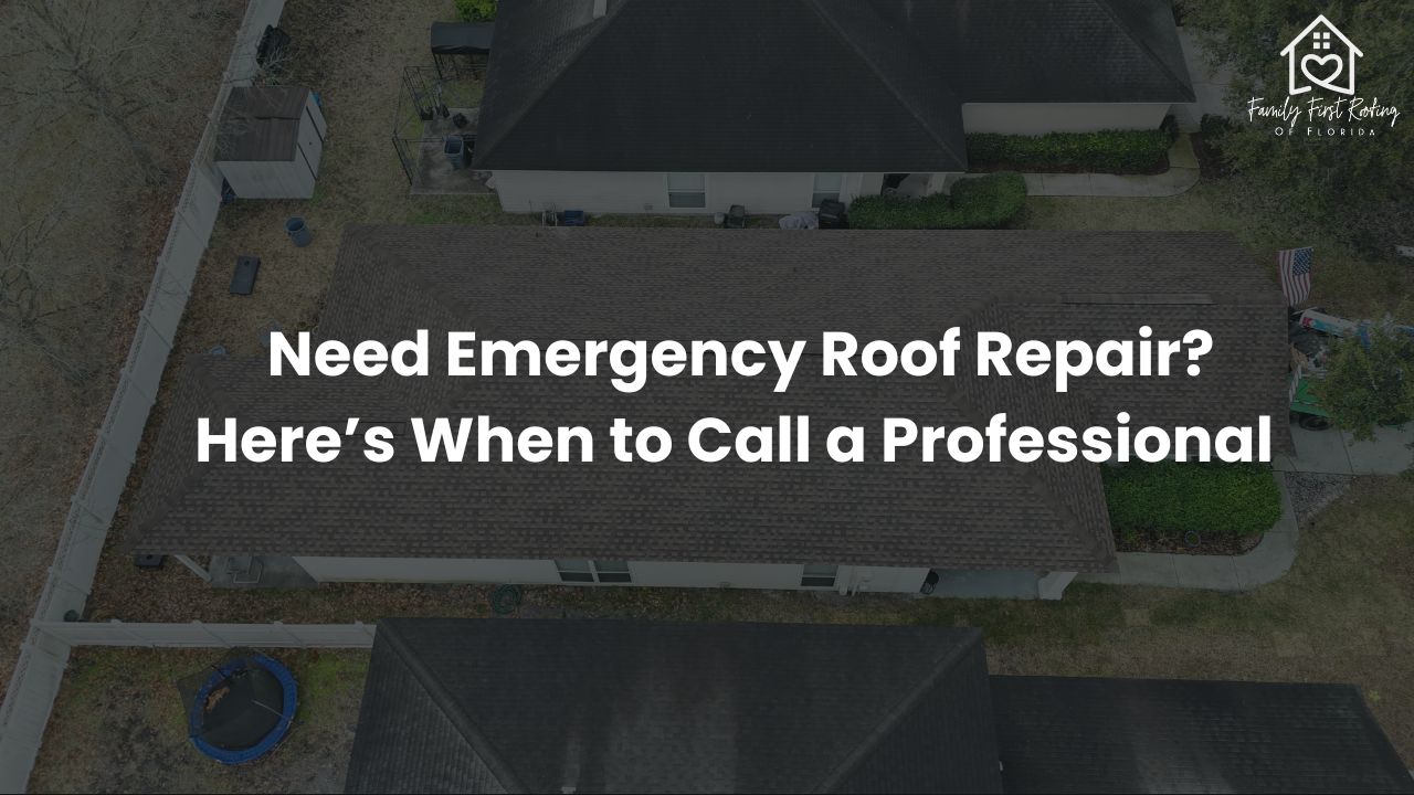 Emergency Roof Repair Services